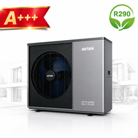 Pompe à chaleur air-eau monobloc R290 Inverter 9-16kW A+++ WiFi Chauffage Refroidissement ECS pour maison européenne Haute performance COP