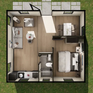 Casa <span class=keywords><strong>de</strong></span> contenedores expandible <span class=keywords><strong>de</strong></span> acero <span class=keywords><strong>de</strong></span> 20 pies/40 pies <span class=keywords><strong>para</strong></span> alojamiento <span class=keywords><strong>de</strong></span> oficina Campamento <span class=keywords><strong>Cocina</strong></span> Clínica Ablución Hospital y uso <span class=keywords><strong>de</strong></span> Villa - Product Image 3