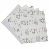 Papier abrasif en oxyde d'aluminium blanc imperméable Qinglong, grain moyen, anti-colmatage, pour le ponçage, le polissage et l'ébavurage du bois et du métal