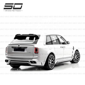 Kit carrosserie large MSY dernière génération avec pare-chocs, extensions d'ailes, seuils de porte, capot moteur en carbone pour Rolls Royce Cullinan 99% Sd Late - Product Image 6