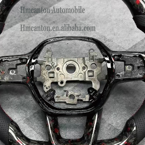 Explosive New Products Forged Carbon Fiber Leather <b>Wheel</b> Fit for Honda Civic 11th Gen Car Steering <b>Wheel</b> - Product Image 4