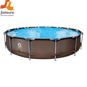 สระว่ายน้ำ Jilong Avenli,กรอบโลหะทรงกลมแข็งแรงขายส่งพร้อมปั๊มและตัวกรอง - Product Image 2