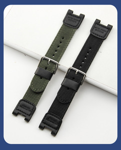 Bracelet de <span class=keywords><strong>montre</strong></span> en toile de nylon souple avec boucle à ardillon pour <span class=keywords><strong>Casio</strong></span> SGW 100 GW-3500B/3000B/2000/2500 - Product Image 6