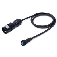 Câble d'extension LED PAR étanche à 3 conducteurs en cuivre sans oxygène avec isolation PVC 250V basse tension pour éclairage de scène