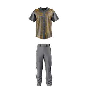 Wholesale Youth <b>Baseball</b> Uniforms Custom Printed Plus Size Options Breathable New Blank Set for Teams - Product Image 5