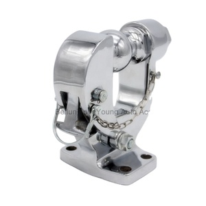 Chất Lượng Cao 5T Phổ Cây Trục Kết Hợp Với 2 "Bóng Cây Trục Móc Thép Trailer Bóng Núi Kéo Móc - Product Image 2