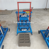 Yueweimachinery machine de fabrication de blocs creux en ciment liste de prix vente RDC Sénégal Côte d'Ivoire machine de fabrication de blocs