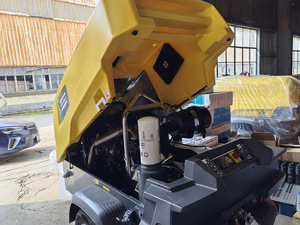 Compresor <span class=keywords><strong>de</strong></span> Aire <span class=keywords><strong>de</strong></span> Tornillo Portátil Diésel Atlas Copco XAS88 <span class=keywords><strong>de</strong></span> 185cfm con Motor Kubota para Perforación <span class=keywords><strong>de</strong></span> Roca - Product Image 1