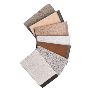 Panneau sandwich en mousse <span class=keywords><strong>isolante</strong></span> imperméable à l'eau ignifuge <span class=keywords><strong>plaque</strong></span> de gaufrage galvanisée panneau décoratif en métal pour l'application de toit - Product Image 2