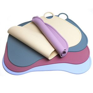 Tapis de table en silicone imprimés sur mesure, style classique, résistants à la chaleur, antiadhésifs, tapis de table pour bébé - Product Image 1