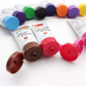 ชุดสีเพ้นท์นิ้วมือแบบล้างออกได้ DIY พร้อมแผ่นหมึกสำหรับงานศิลปะ ของเล่นประดิษฐ์เพื่อการศึกษา ชุดของเล่นวาดภาพในกล่อง - Product Image 6