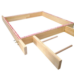 <strong>Tufting</strong> <strong>Gun</strong> Frame Wooden <strong>Rug</strong> Making Frame Kit Carpet Tuft Frame Suitable for Electric Carpet <strong>Gun</strong> Tabletop Display - Product Image 4