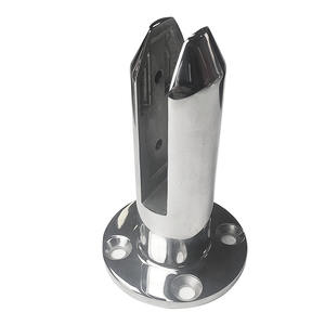 La pince de fixation au <span class=keywords><strong>sol</strong></span> en acier inoxydable avec angle réglable et base carrée convient aux escaliers - Product Image 4