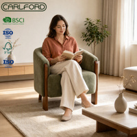 Fauteuil Moderne, Chaise Longue Individuelle, Chaise de Salon, Fauteuil à Bras, Mobilier de Salon, Vente en Gros pour Appartement et Hôtel