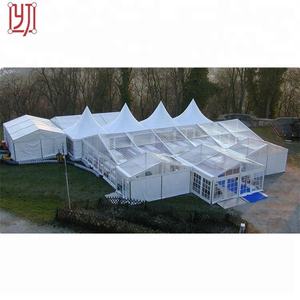 เต็นท์หรูหราทรงหลายยอดผสมผสาน พร้อมเต็นท์ข้างหลายด้าน สำหรับงานแต่งงาน - Product Image 6
