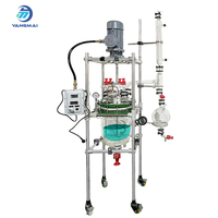 Reactor Químico Automático Encamisado de 15L (con Recipiente de Agitación) Diseñado para Plantas de Fabricación en Venta