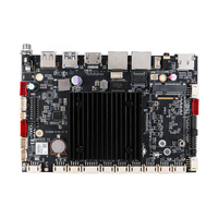 Placa Base Android con Reconocimiento Facial Rockchip, Placa Android Rk3399 Rk3588A Rk3568, Placa Madre 4G con 6 Puertos Com Lvds