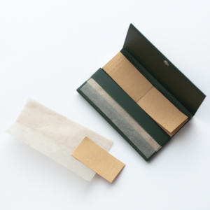 Papier à rouler personnalisé avec logo, format King Size 1/4, en pulpe de bois naturelle et bambou, avec livret - Product Image 4