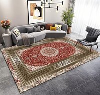 Tapis de salon à prix compétitif, décoration intérieure, tapis de luxe, tapis en velours cristal pour salon