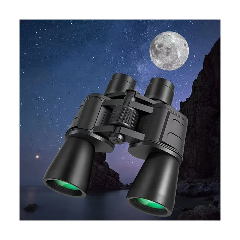 Binóculos 20x50 Alta Potência Compact Hd Profissional Binóculos Impermeável Telescópio Para Adultos Camping