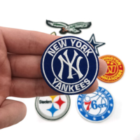 Patchs thermocollants brodés MLB New York Baseball Sports personnalisés