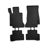 Accessoires de voiture toutes saisons Tapis de voiture en PVC résistant à l'usure Tapis de sol pour mercedes classe c w205