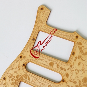 Plaque de protection de <span class=keywords><strong>guitare</strong></span> HSH ST en bois Donlis, utilisée pour la construction de guitares électriques personnalisées - Product Image 2