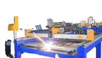 Machine de découpe plasma CNC à table double détachable pour un transport facile, type mini-table