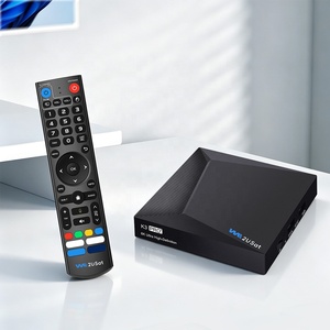 กล่องรับสัญญาณทีวี We2usat K3 Pro+ Quad Core Android 12 ความจุ 4GB 32GB รองรับ 6K h265 wifi6 สมาร์ท IPTV OTT กล่องเล่นสื่อสตรีมมิ่งทีวี พร้อมบลูทูธและระบบสั่งงานด้วยเสียง - Product Image 1