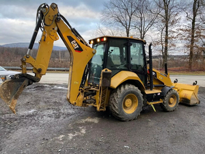 Modèle utilisé Chargeuses-pelleteuses Caterpillar cat 420f 424 Chargeuse-pelleteuse Cat d'occasion en stock - Product Image 5
