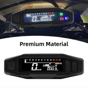 Tableau de bord numérique universel pour moto, compteur de vitesse, tachymètre, jauge LCD 12V pour la plupart des motos, vente en gros - Product Image 3