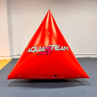 Bouée gonflable en PVC imperméable, impression numérique multicolore, durable pour la publicité et les événements sportifs