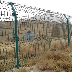 Valla 3D Triangular Set Arm Pvc Pats Lado del agua Rectángulo Fijación <span class=keywords><strong>de</strong></span> hormigón gris 50*200mm Jardín Hierro 4X8 Valla 3D - Product Image 2