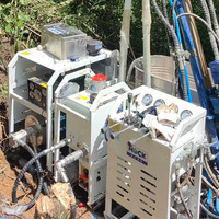 Plataforma de Perforación de Núcleos con Cable Hidráulico Completo Portátil de Alta Eficiencia ROCK-300B para Exploración Geotécnica y Minera