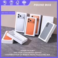 Boîte d'emballage en carton rigide personnalisée pour téléphone portable, avec gaufrage et sceau d'accessoires IMEI pour 17Pro 17Pro Max - Vente en gros