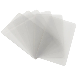 Cartes à bande magnétique en PVC personnalisées (CR80) imprimées numériquement, vierges blanches/transparentes, laminées ; Prises en charge de l'impression et du gaufrage - Product Image 4
