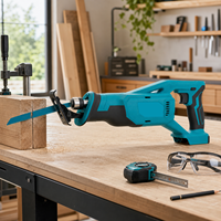 Scie sauteuse sans fil 18V 1500W sans balais 5300 tr/min pour la découpe du bois, outil électrique compatible avec batterie 18V