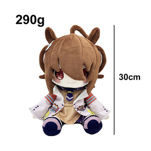 Peluche Uma Musumes Pretty Derby, Bambola Cavallo Ragazza con Cappello a Castagna, Statuetta da Collezione, Giocattolo di Peluche, Cartone Animato <span class=keywords><strong>Anime</strong></span> - Product Image 5