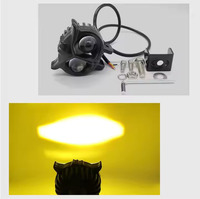 OWL LED Auxiliaire Spot Projecteur Lentille Moto Phare pour ATV & UTV Travail Lumières Systèmes D'éclairage