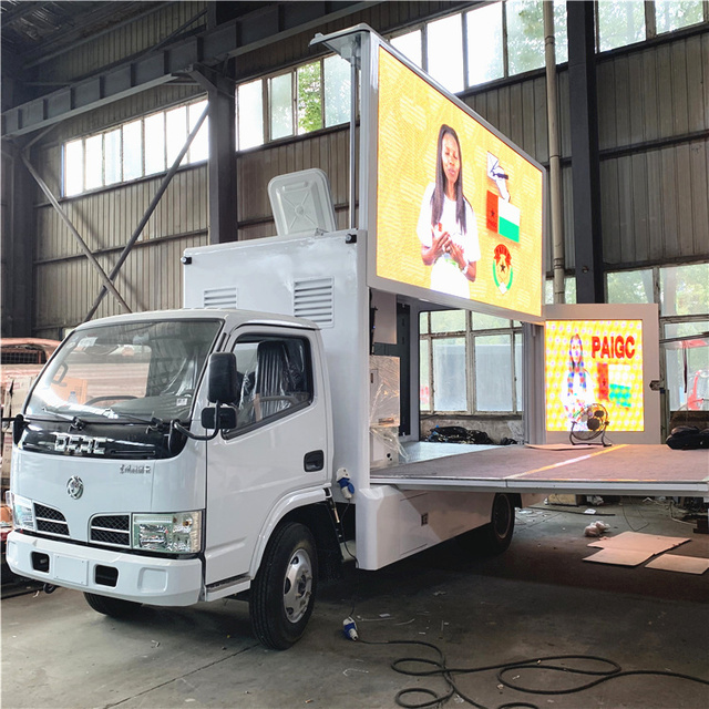 Dongfeng LED Mobile Advertising Truck P6 P8 LED Screen Mobile Stage Truck for Roadshow Campaign Promotion