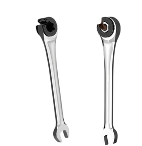 Clé à cliquet à tête fixe pour tuyaux d'huile, 72 dents, clé à douille hexagonale bidirectionnelle à ouverture rapide, vente directe usine - Product Image 3