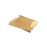 Boîte en papier jetable de qualité alimentaire pour frites, chips et services de restauration à emporter