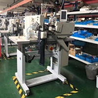 Machine à coudre, à découper, à fabriquer et à souder JOCKY JK254, informatisée, pour la fixation de boucles d'oreilles sur les ceintures en jean