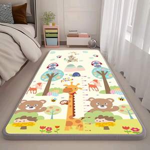 Tapis de jeu Super Kids 150x200cm en mousse épaisse anti-chute pour bébés et tout-petits, design jouet doux - Product Image 1
