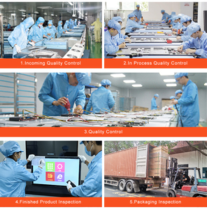 L hình dạng LCD màn hình cảm ứng cho quảng cáo thông tin kiosk wayfinding Navigation kỹ thuật số biển cho sân bay đường sắt trạm - Product Image 6