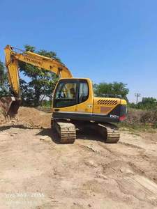 Excavatrices sur chenilles Hyundai d'occasion de Corée, modèles 130, 150, 150W, originales, à vendre - Product Image 2
