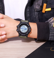 Jam Tangan Digital Sport Islami Skmei 1680 Qibla Factory untuk Sholat Muslim dengan Azan