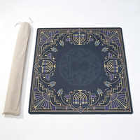 Tapis de jeu de Mahjong - Polyester Caoutchouc naturel 2 mm Antidérapant Réduction du bruit Motif personnalisé Fournisseur en gros