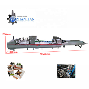Máquina plegadora y encoladora de cajas, máquina para pegar los lados de las cajas - Product Image 3