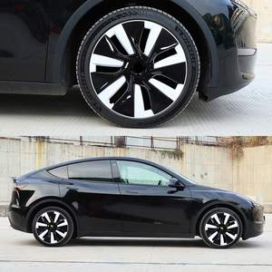 Les accessoires de voiture en acier inoxydable décorent le capuchon de moyeu remplaçable de 19 pouces pour Tesla Model Y - Product Image 5